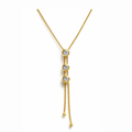 Triple Cascade Necklace