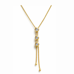 Triple Cascade Necklace
