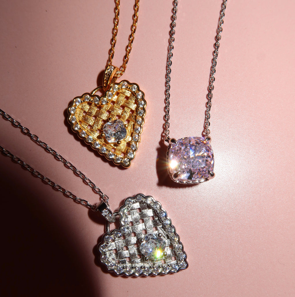 Amour Pink Neckalce