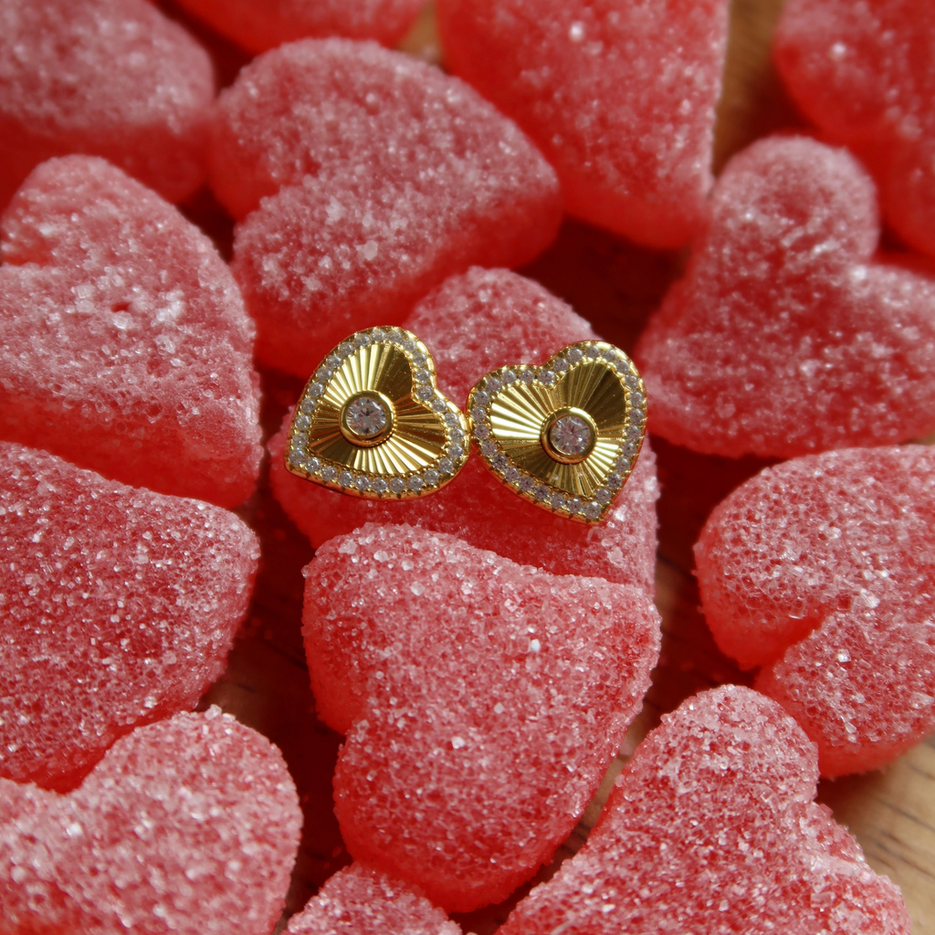 Xoxo Heart Earrings