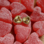 Xoxo Heart Earrings