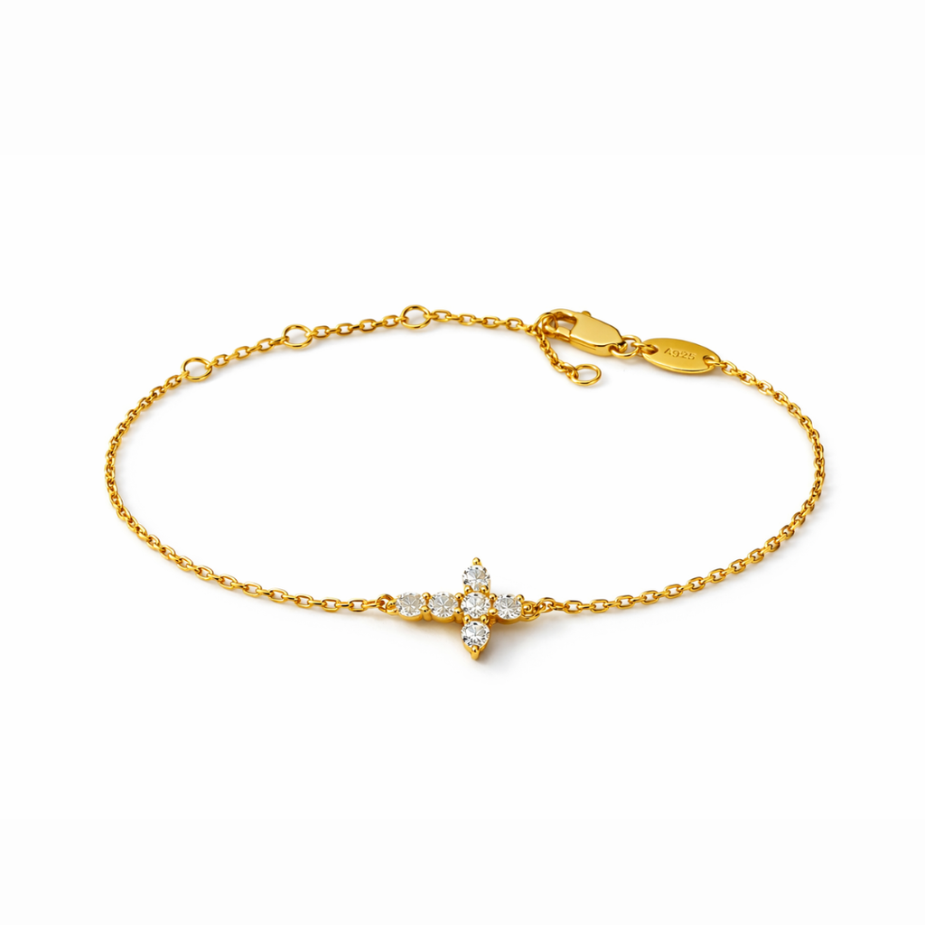 Pulsera de Cruz Mini