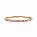 Pink Tennis Bracelet
