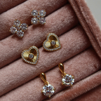 Xoxo Heart Earrings