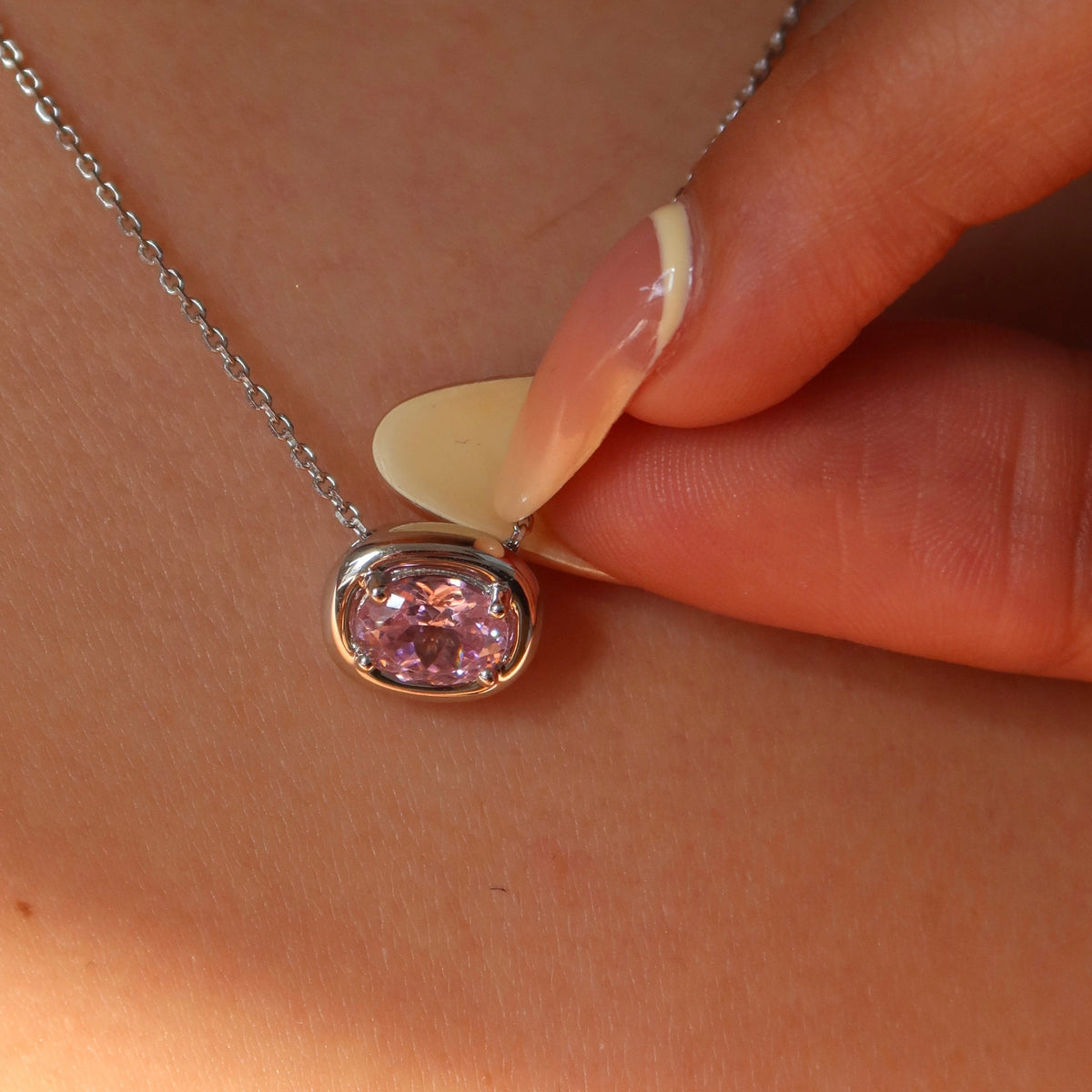 Pink Lemonade Necklace