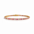 Pink Tennis Bracelet