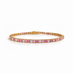 Pink Tennis Bracelet